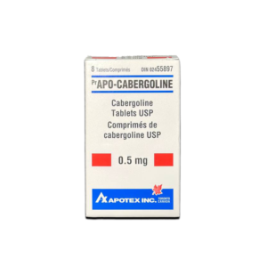 Cabergoline 0.5mg x 8 Tablets – Canadian Pharmaceutical Grade