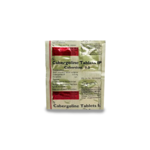 CABERGOLINE .5MG X 4 | INDIA PHARMACEUTICAL GRADE ( Certificate of analysis, second image)