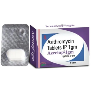 AZITHROMYCIN 1000MG ANTIBIOTIC (Chlamydia Cure 1 Tablet)