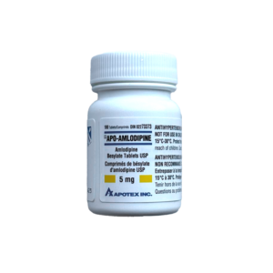Amlodipine (Norvasc) 5mg x 100 | CANADA PHARMACEUTICAL GRADE