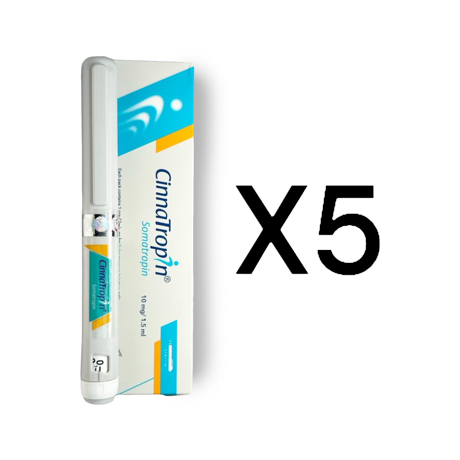 5 CINNAGEN CINNATROPIN HGH PEN (30IU) | 5 PACK BULK DEAL | IRAN PHARMACEUTICAL GRADE