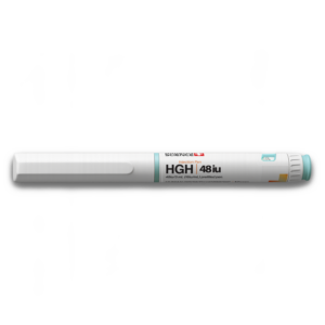 HGH Pen 48IU [Human growth hormone] – Hudson Science – Requires screw on tips.