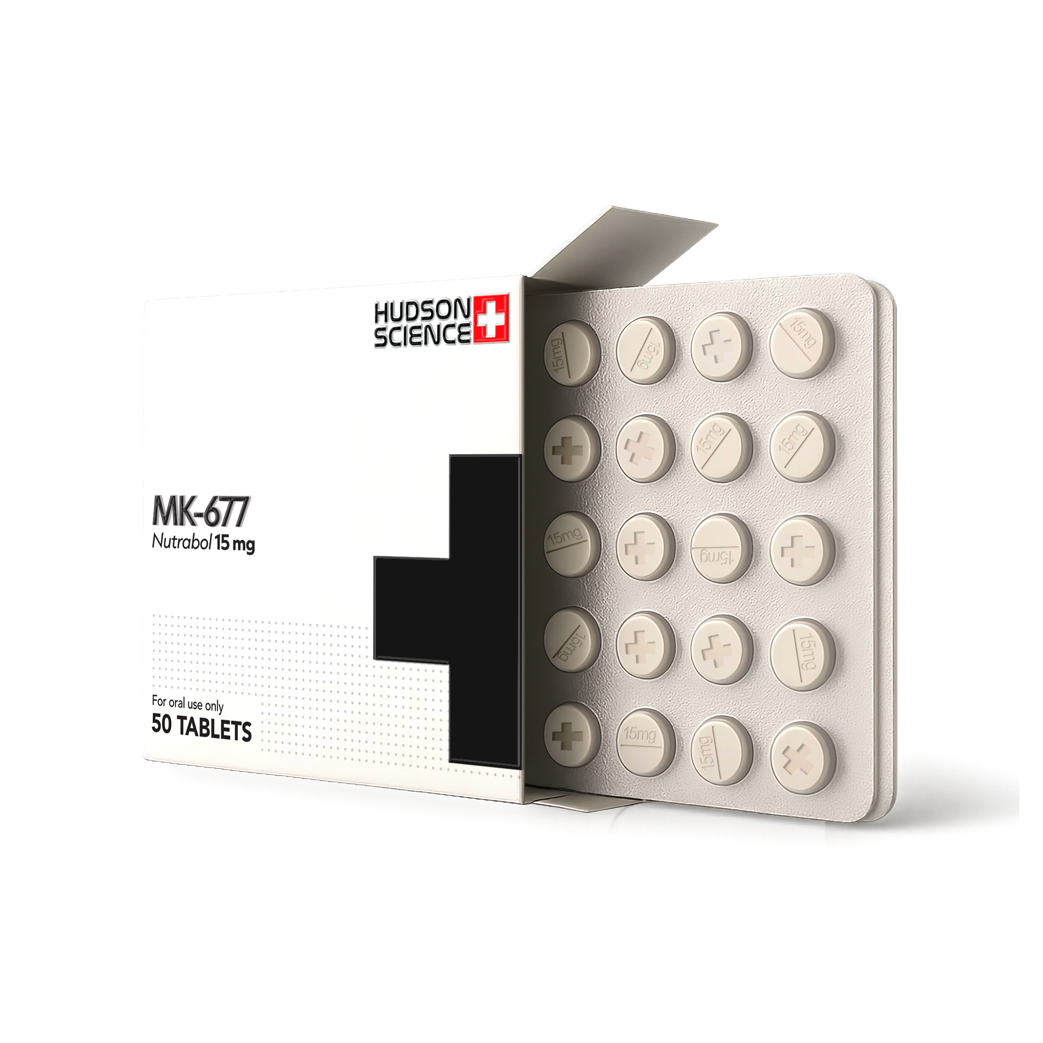 MK-677 15MG X 50 – Hudson Science (Third-Party Tested, Second Image)