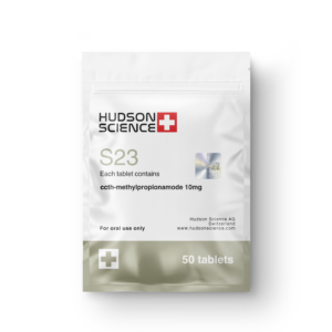S23 50 x 10MG – Hudson Science (Certificate of Analysis, Second Image)