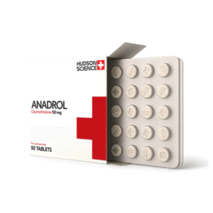 ANADROL 50MG X 50 | Hudson Science | Box with Blister Packaging (Certificate of Analysis, Second Image)