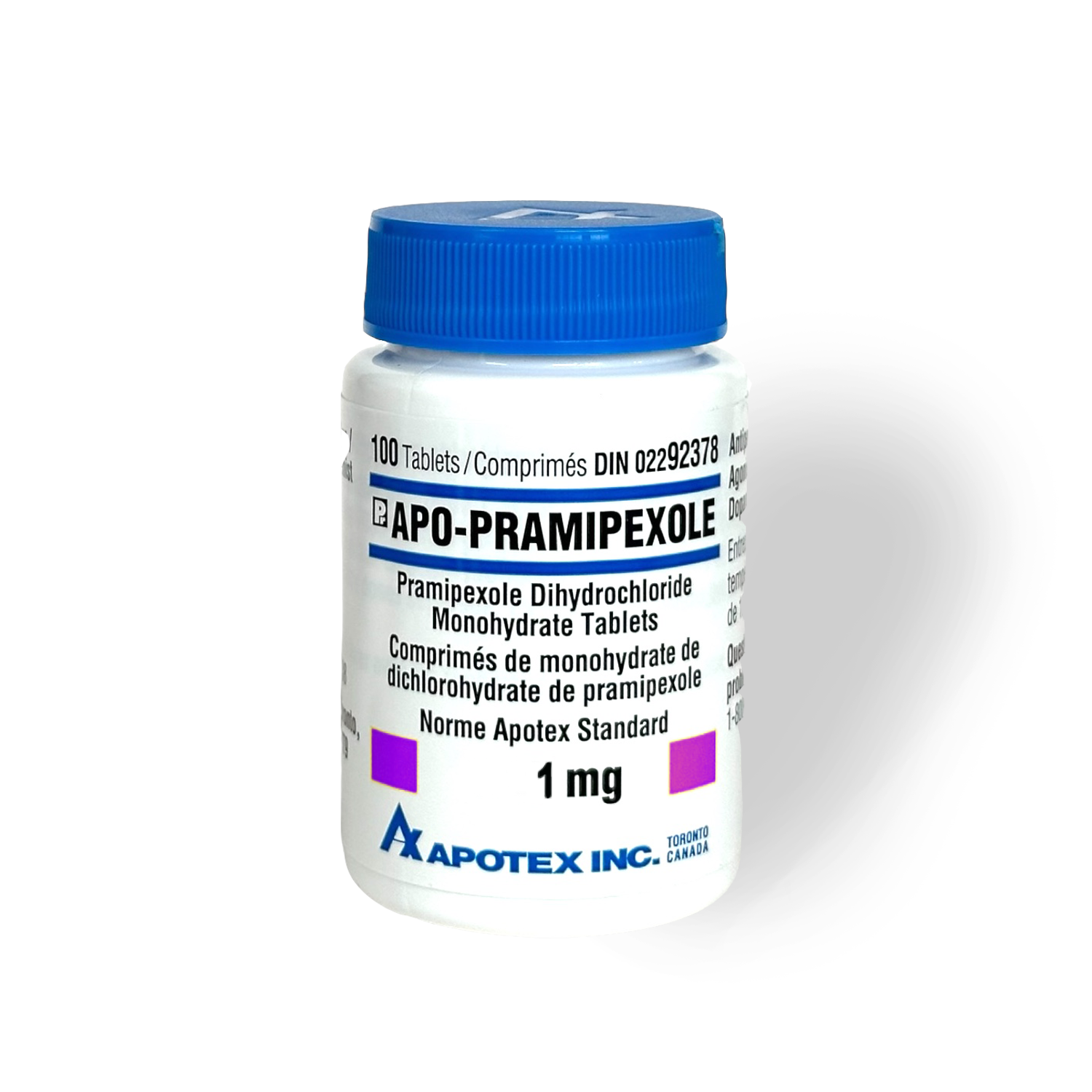 PRAMIPEXOLE 1MG X 100 | CANADA PHARMACEUTICAL GRADE