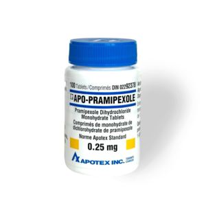 PRAMIPEXOLE 0.25MG X 100 – APO | CANADA PHARMACEUTICAL GRADE