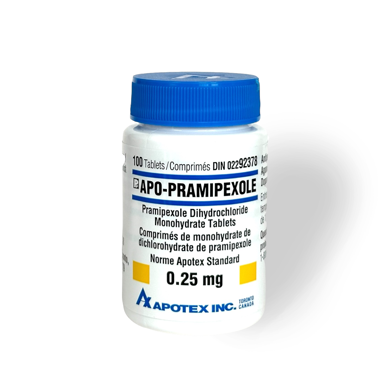 PRAMIPEXOLE 0.25MG X 100 – APO | CANADA PHARMACEUTICAL GRADE