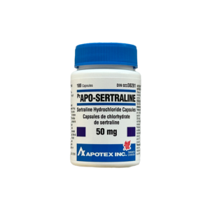 ZOLOFT (SERTRALINE) 50MG X 100 – CANADA PHARMACEUTICAL GRADE [APO/PHARMA SCIENCE, ETC]