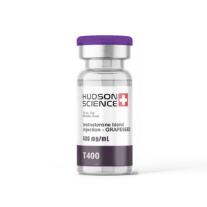 GRAPESEED – TESTOSTERONE T400 400MG/ML – GRAPESEED with E/O – Hudson Science
