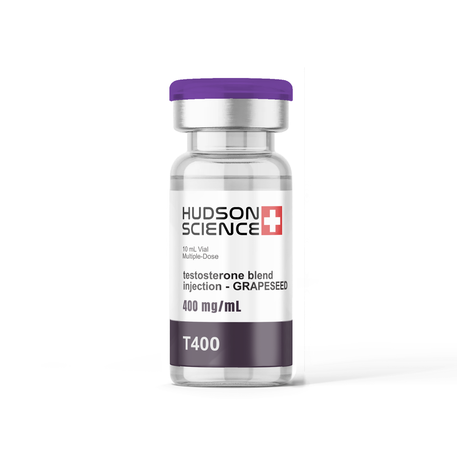 GRAPESEED – TESTOSTERONE T400 400MG/ML – GRAPESEED with E/O – Hudson Science