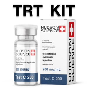 TRT Kit – TEST C 200 1 Vial + 20 Syringes+ 20 Tips+ 20 Wipes – 16 WEEKS