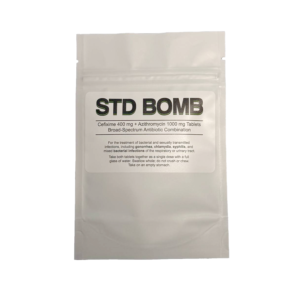 Std Bomb – Cefixime 400mg + Azithromycin 1000 mg (1 gram) – Broad spectrum atibiotic combo
