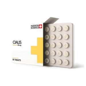 CIALIS 20MG X 50 – Hudson Science (Certificate of Analysis, Second Image. UPDATED )
