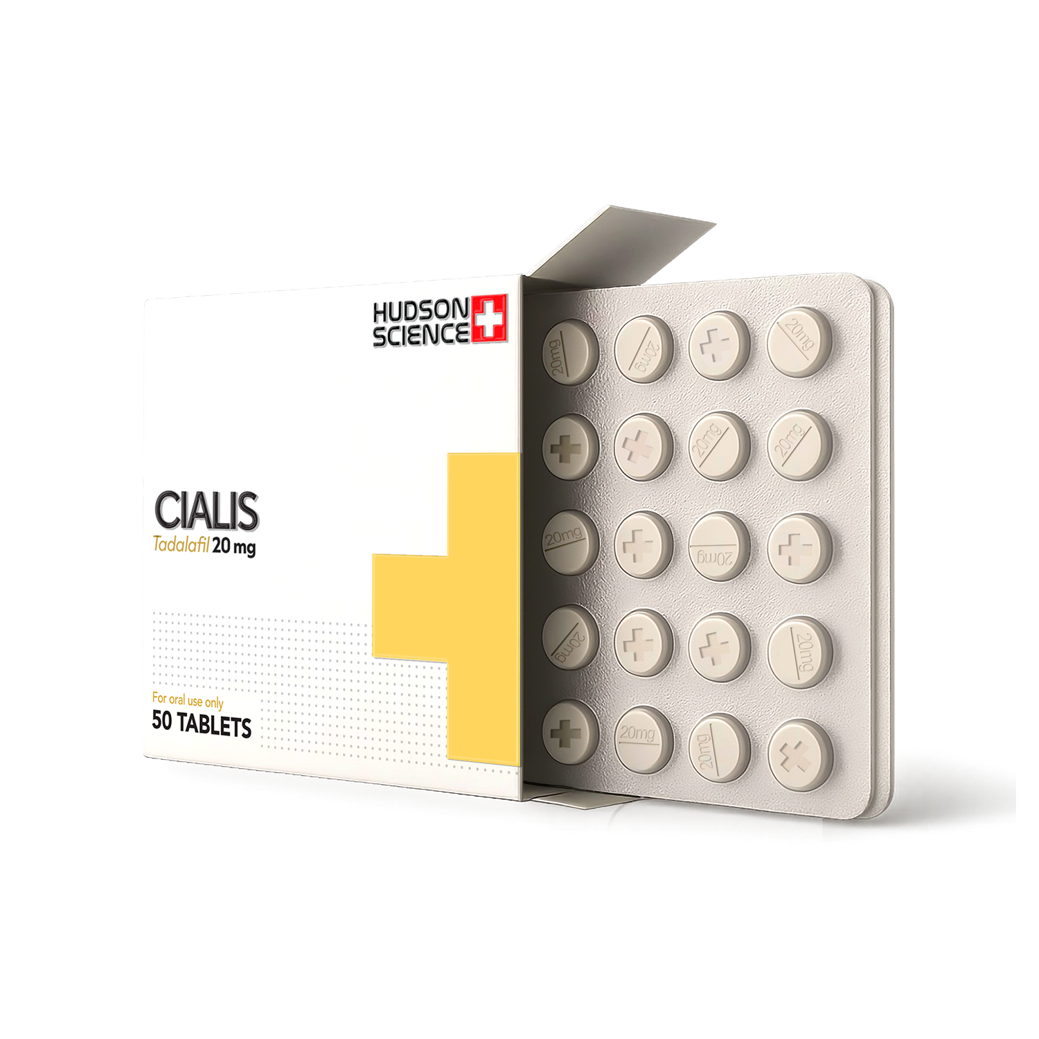 CIALIS 20MG X 50 – Hudson Science (Certificate of Analysis, Second Image. UPDATED )